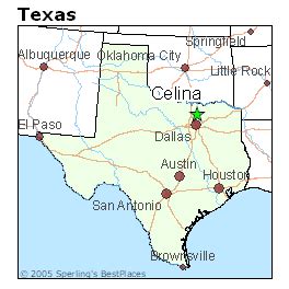 where is celina texas located